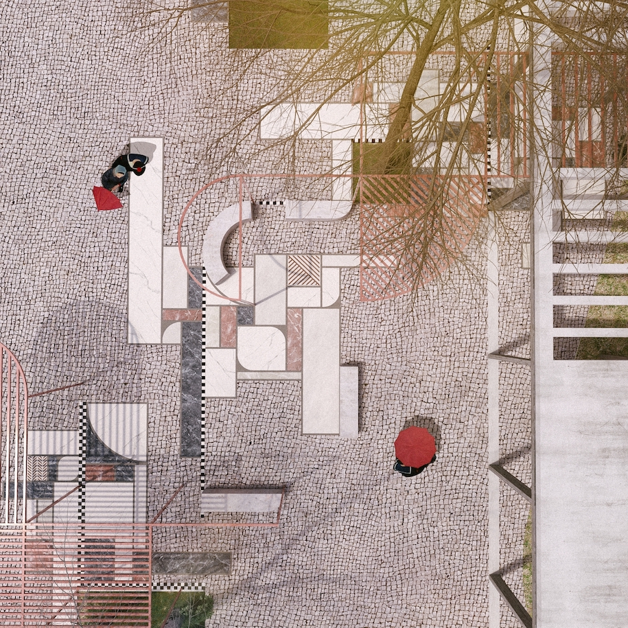 Archisearch Object-e wins honorable mention in the competition for the Redesign of an Urban Square in Pyli, Greece