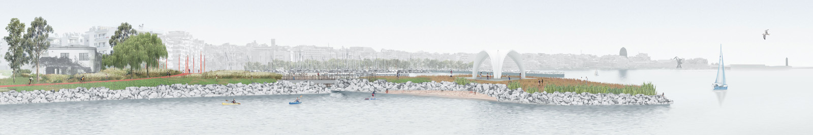 Archisearch Team CC20202020 wins 2nd prize at the architectural competition “Redesign of the Waterfront of Patras”