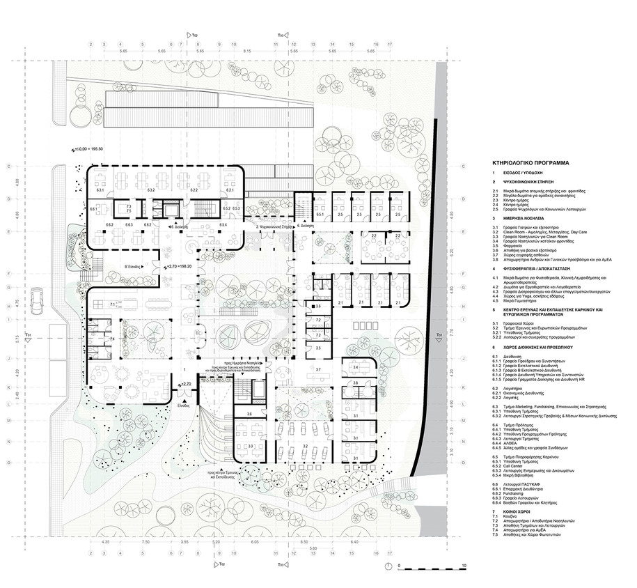 Archisearch A Courtyard for Cancer Care | Competition entry by NYDE studio for the New Centre of the Cyprus Association of Cancer Patients and Friends