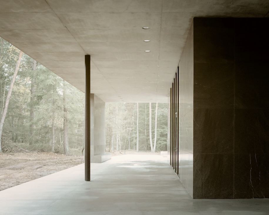 Archisearch Loenen Pavilion: A serene remembrance haven amid nature by KAAN Architecten