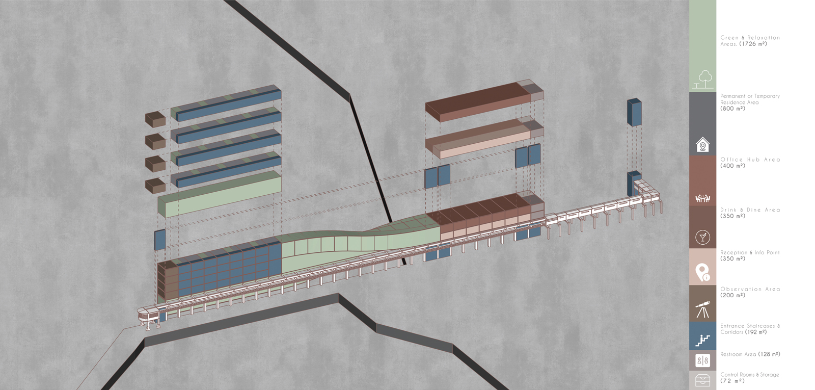 Archisearch Microcity - Adaptive reuse of railway Krakari in Piraeus | A Bachelor thesis by Allousai Dimitra - Ensina