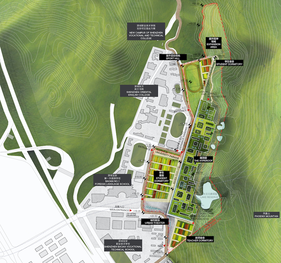 Archisearch Dominique Perrault Architecture & Zhubo Design Co win First Prize in the international competition for the Shenzhen Institute of Design and Innovation