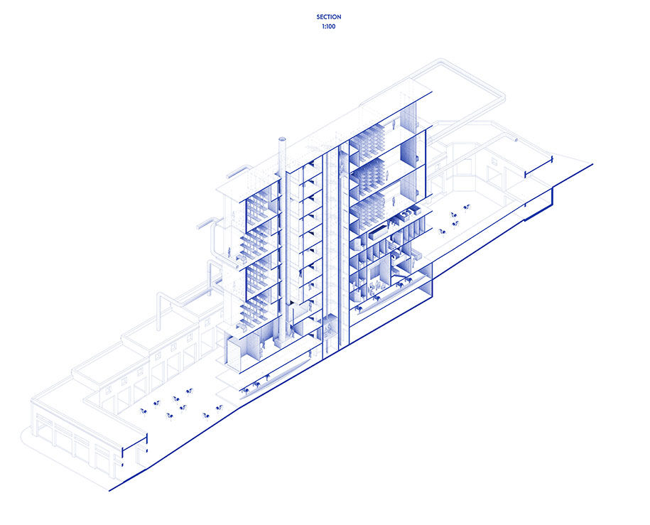 Archisearch Urban Vegan Factory | Design Project by Vivi Malea, Marianna Mpagordaki, George Pakalidis