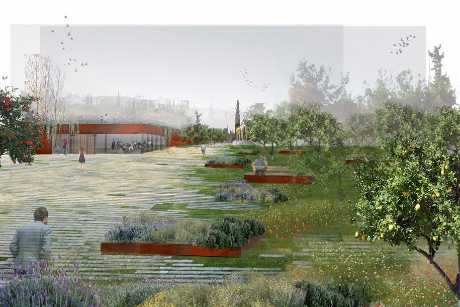 Archisearch Topio7 Wins 1st Prize at the Competition for the Regeneration of a former Cemetery in Neapoli