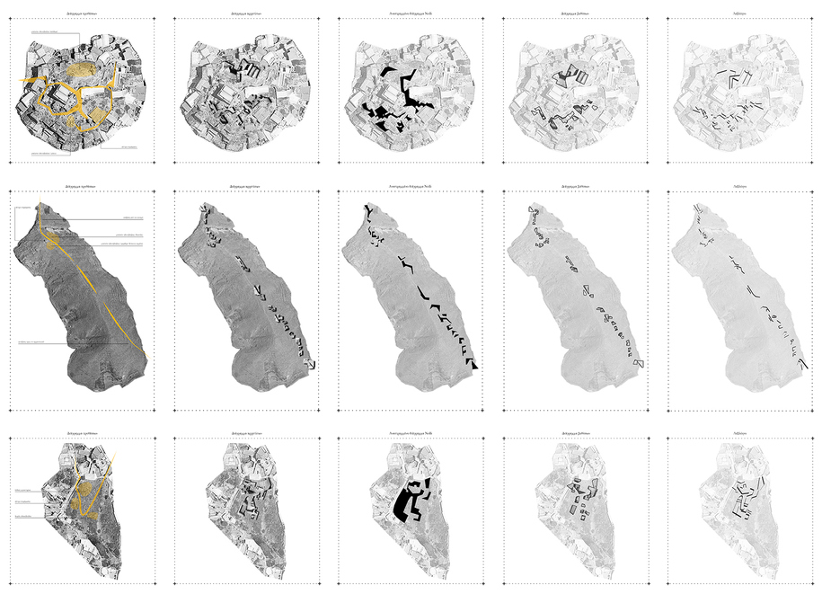 Archisearch Ανεστραμμένες Τοπογραφίες στον θηραϊκό τόπο | Διπλωματική εργασία από την Αληγιάννη Δωροθέα, τον Μήτση Ιωάννη και τη Μίχου Μαρία