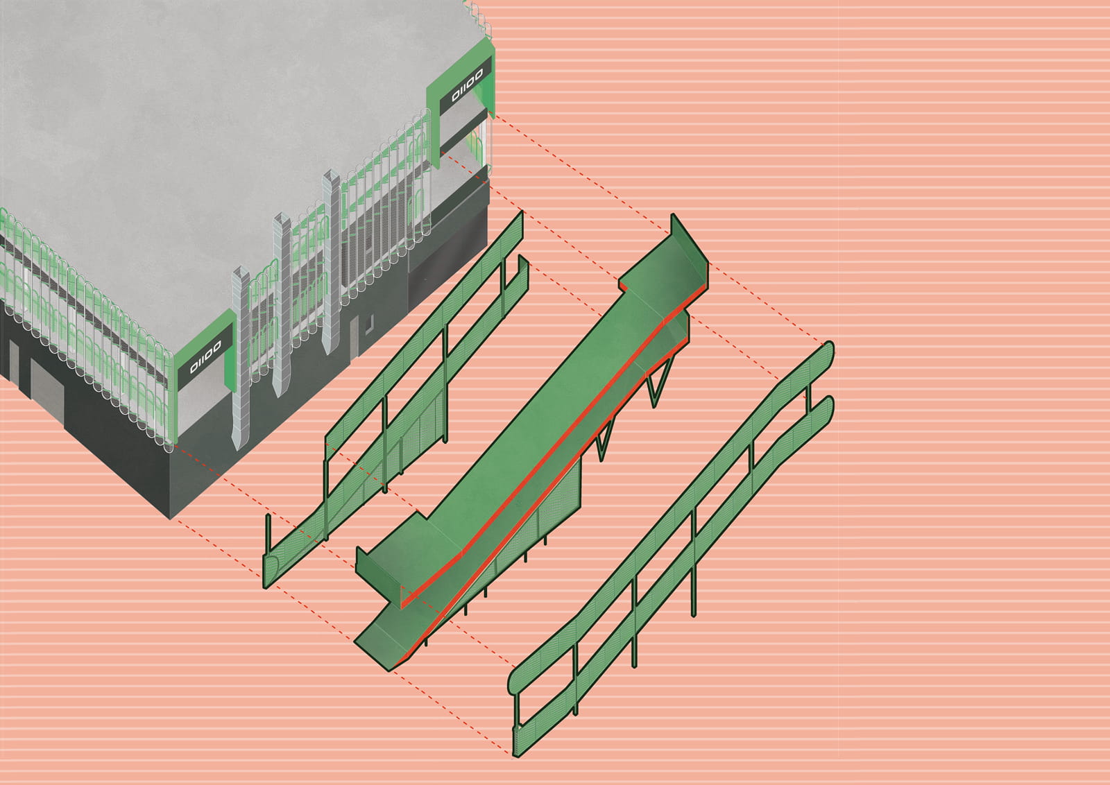 Archisearch OOIIO Reimagines Industrial Architecture with the Leganés Auto Center in Madrid