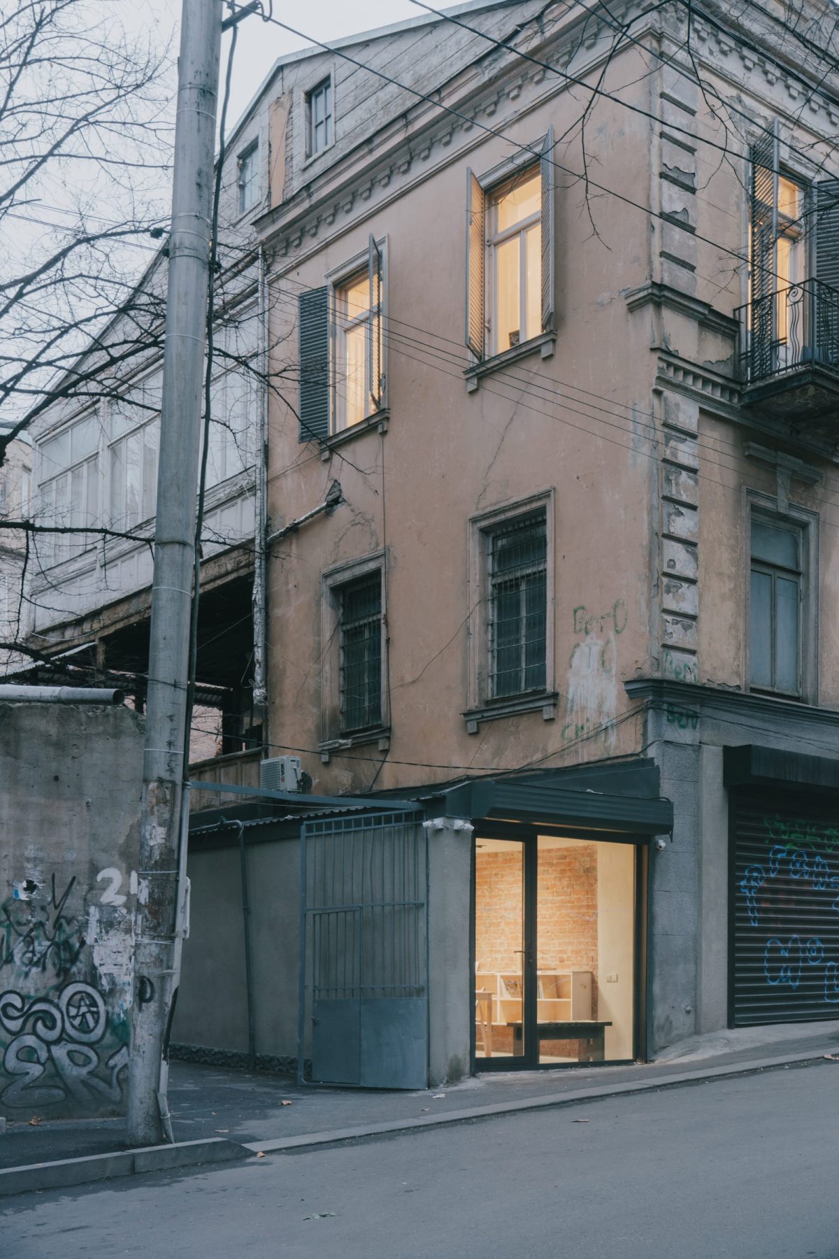 Archisearch Ubani Garage: the Architect’s Office Becomes a Laboratory for the City in Tbilisi, Georgia