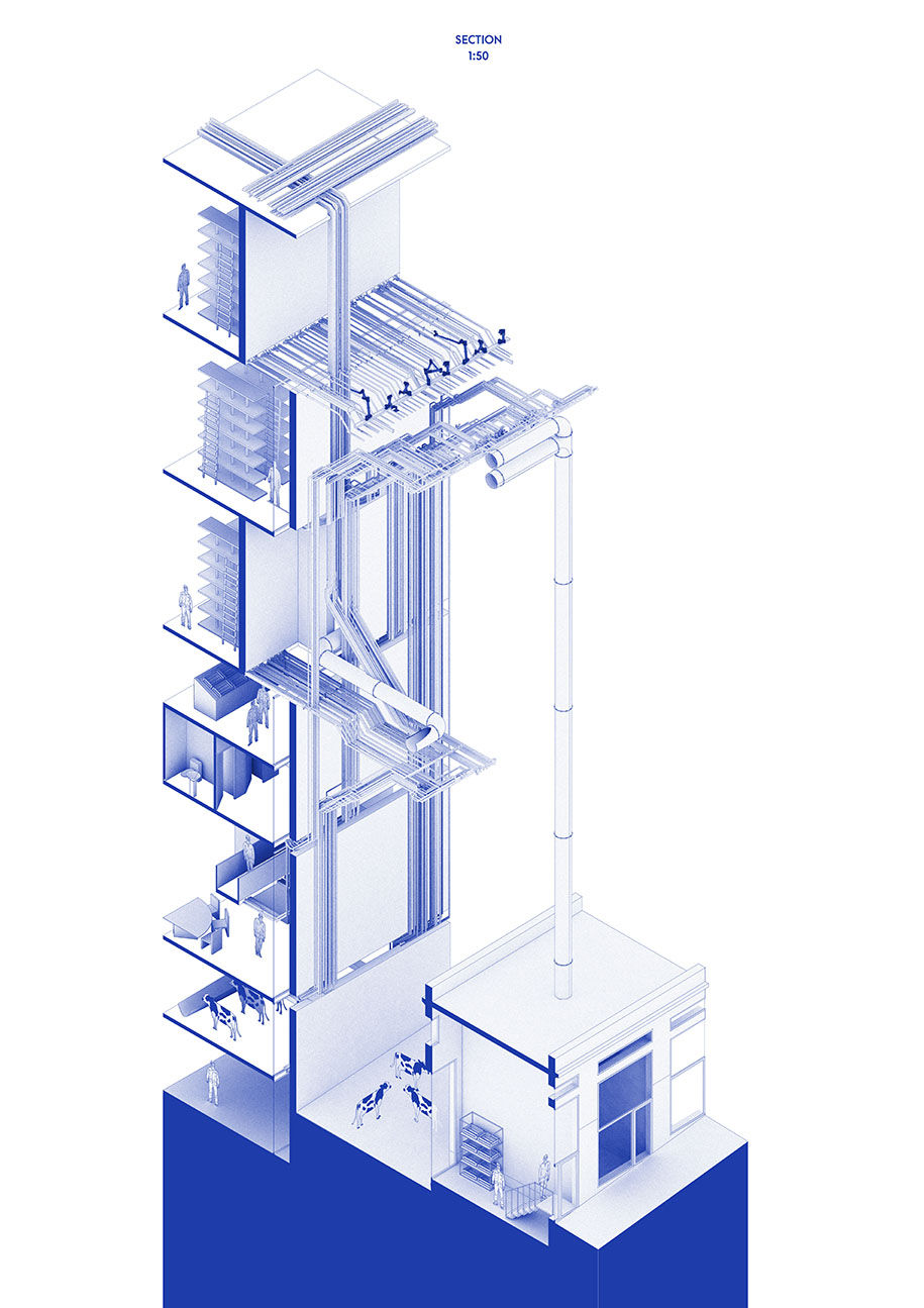 Archisearch Urban Vegan Factory | Design Project by Vivi Malea, Marianna Mpagordaki, George Pakalidis