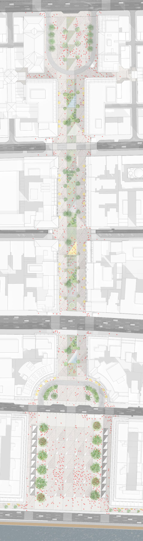 Archisearch 'Triangular Affairs': architects H. Vamvakas, P. Kyriakou, E. Ioannidis & OCA Architects present their entry at the open architectural competition 