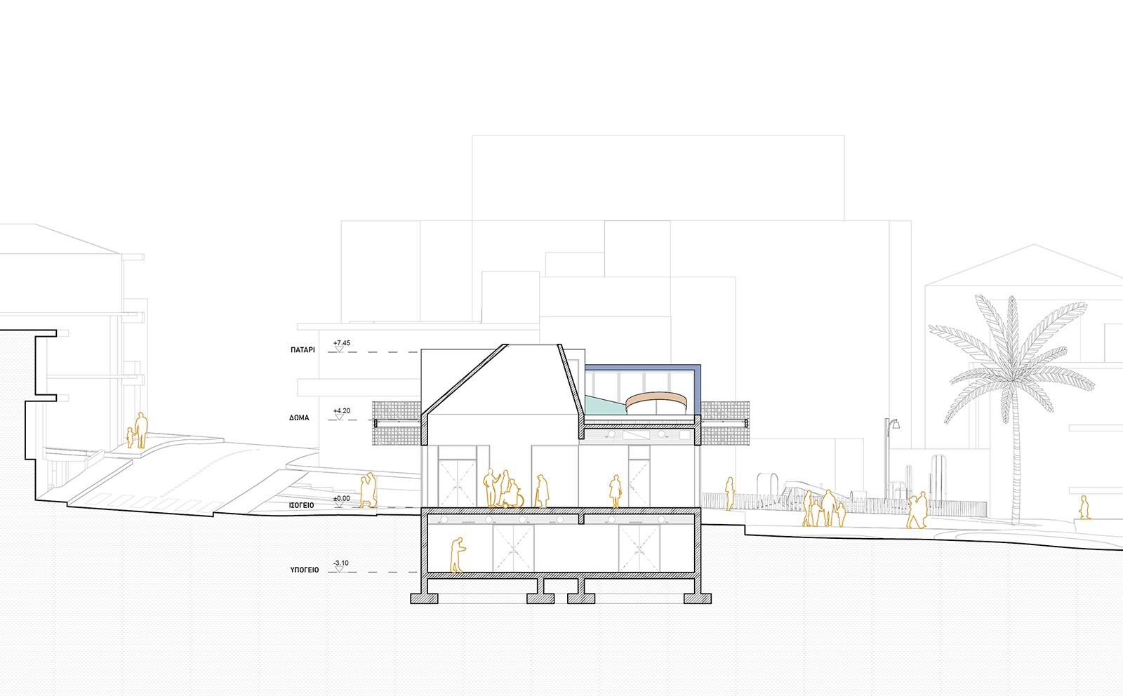 Archisearch Kindergarten, Elderly Care Center and Public Square in Chania | Entry by architects Harris Vamvakas & Philippos Lagos