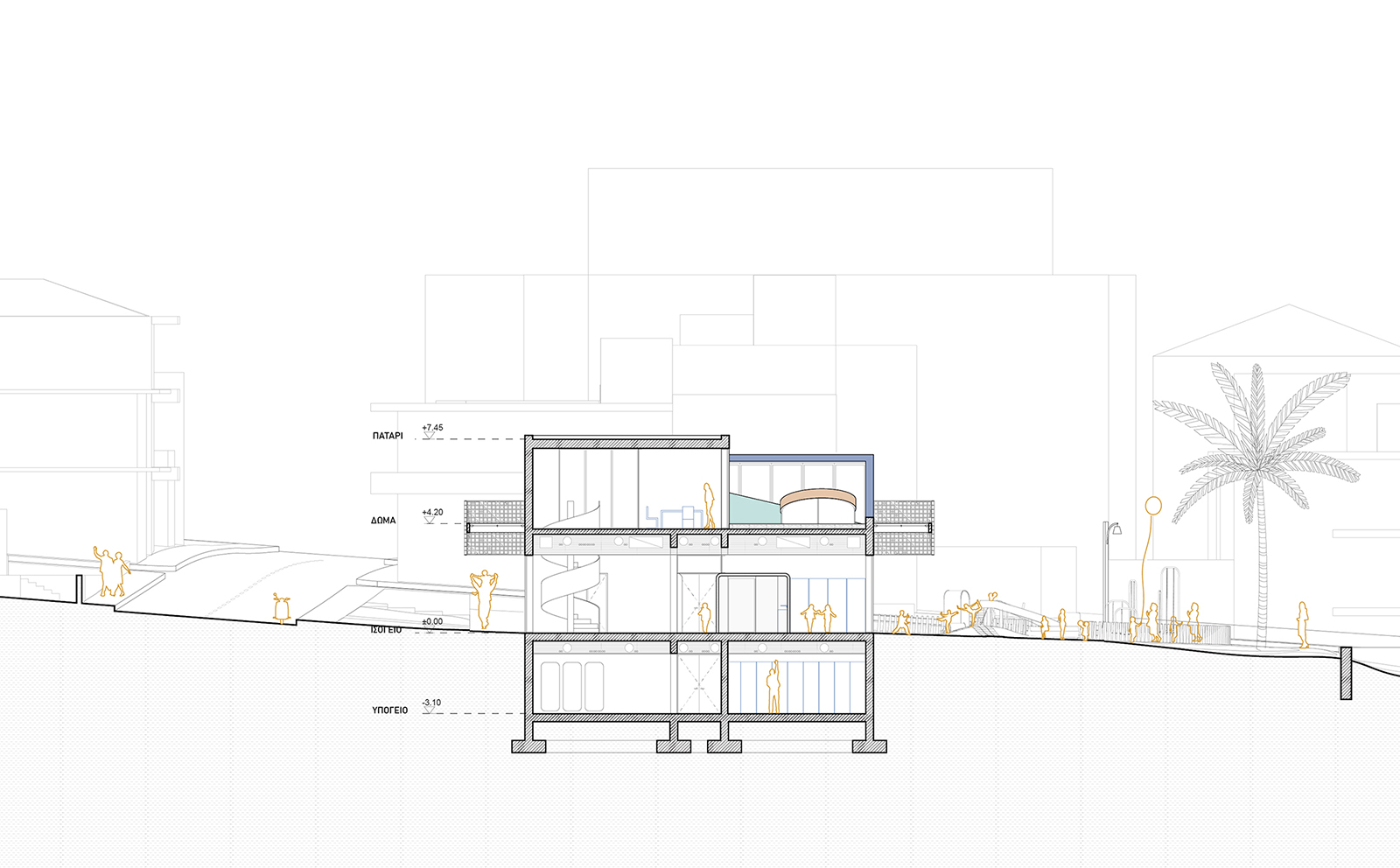 Archisearch Kindergarten, Elderly Care Center and Public Square in Chania | Entry by architects Harris Vamvakas & Philippos Lagos