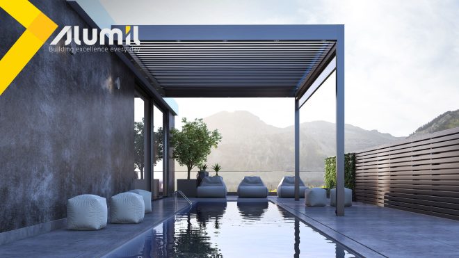 Archisearch - ALUMIL: Βιοκλιματικές πέργκολες υψηλής αντοχής & μοντέρνας αισθητικής
