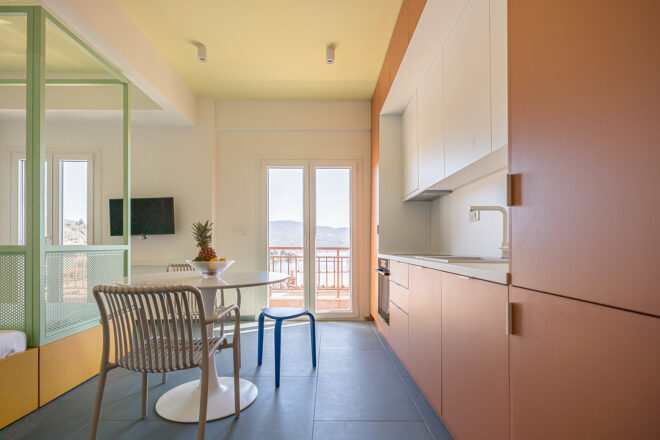 Archisearch - Summer vibes - Colourful studio in Chalkidiki | by Alexandra Kallitsa