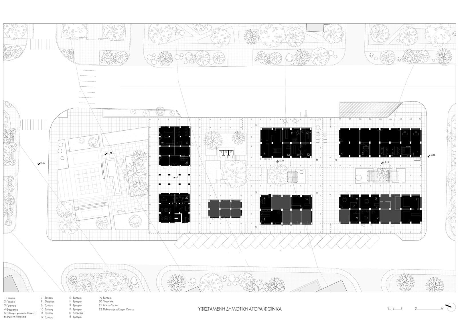 Archisearch Μετατρέποντας την Δημοτική Αγορά του Φοίνικα σε κέντρο κοινότητας | Διπλωματική Εργασία του Γ. Μπαρμπανά