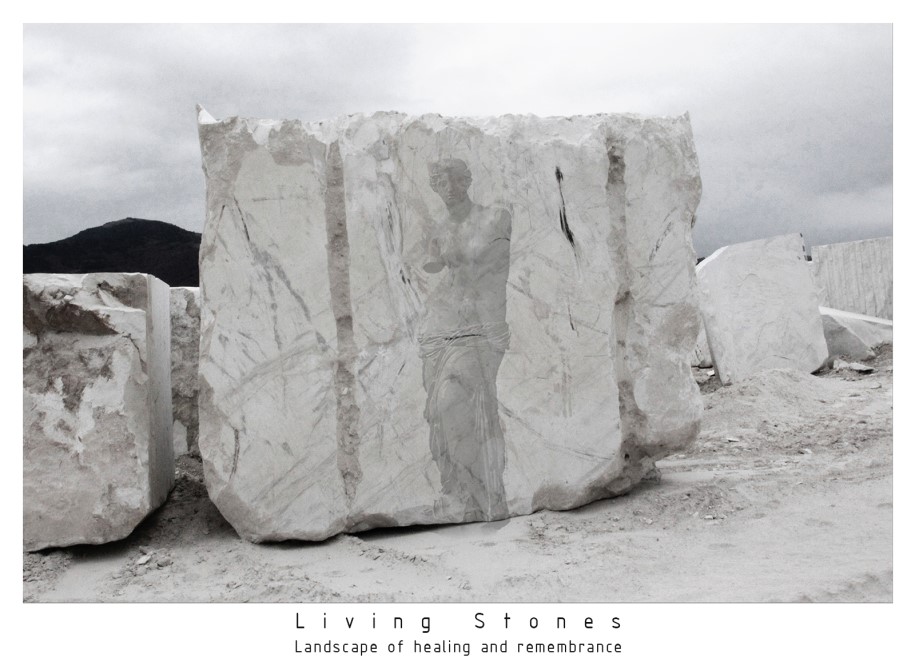 Archisearch Living Stones: Landscape of healing and remembrance | Research thesis by Artemis Valyraki and Eirini Parthenidou