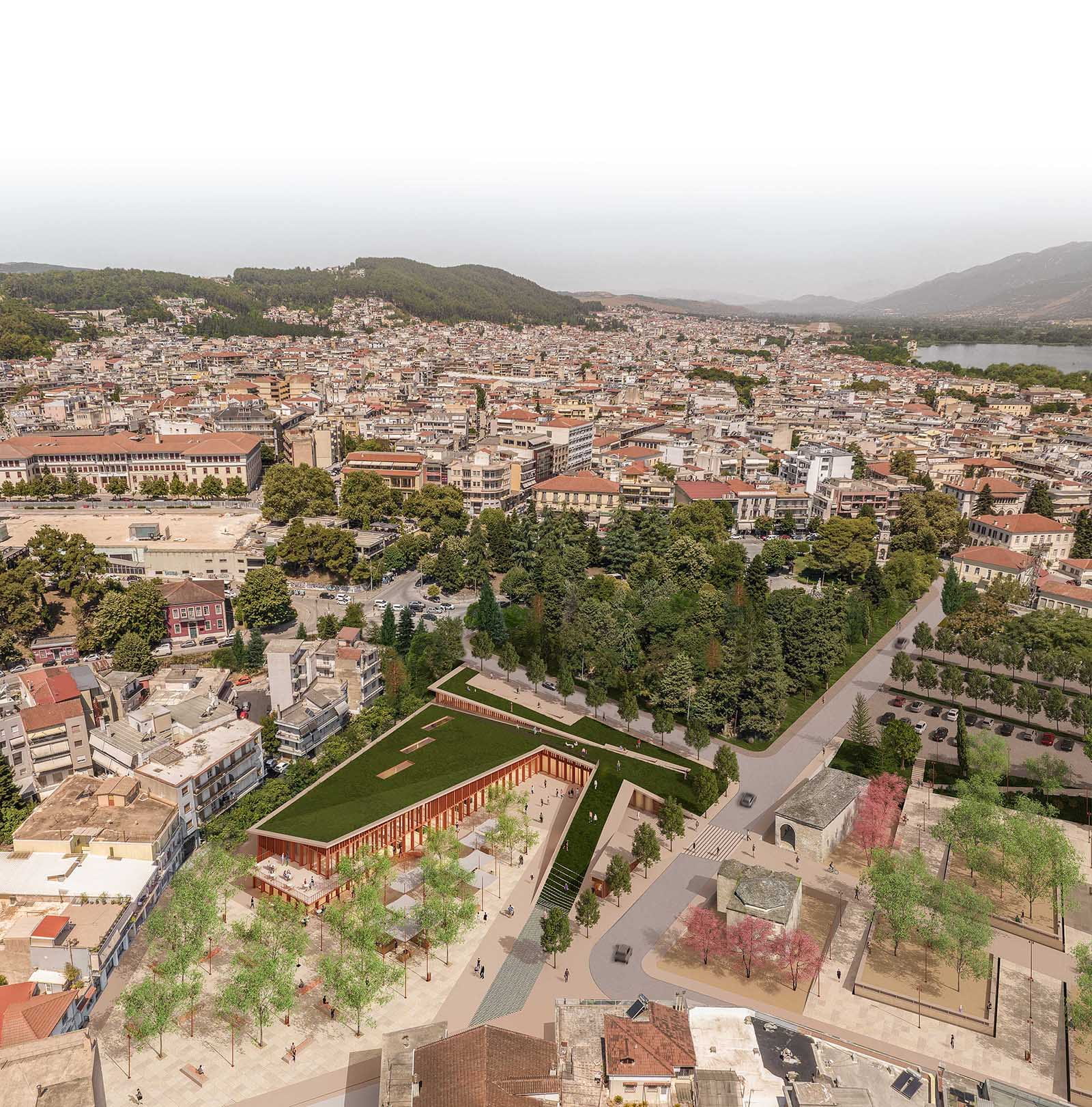 Archisearch Νέα Δημοτική Αγορά Αγ. Μαρίνας Ιωαννίνων: η πρόταση των Constantine Bouras Studio, Evita Fanou Architecture & Design σε συνεργασία με τους Α.Λαμπρινός, Ί.Δερμιτζάκη, Π.Λιόντος, Ε.Μάλμου στο δημόσιο αρχιτεκτονικό διαγωνισμό ιδεών