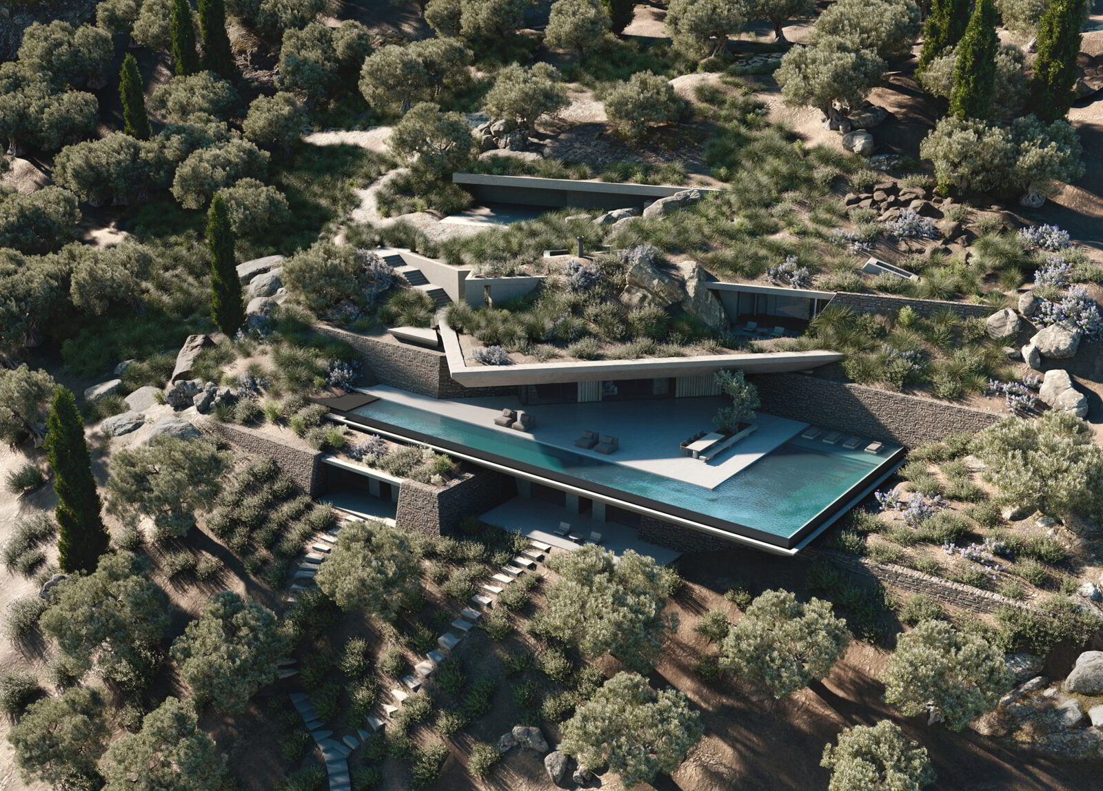 Archisearch Villa V in Corfu awarded with Merit at GRAIL Awards 2024 | by Aristides Dallas Architects