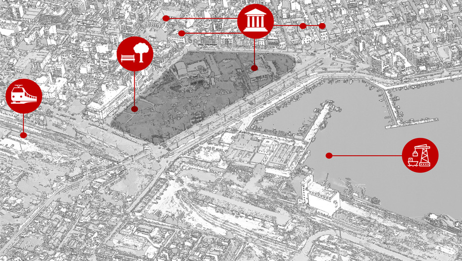 Archisearch The myth’s call – A narration of the curve for the new theatre of Volos | Diploma thesis project by Anastasia Bompou