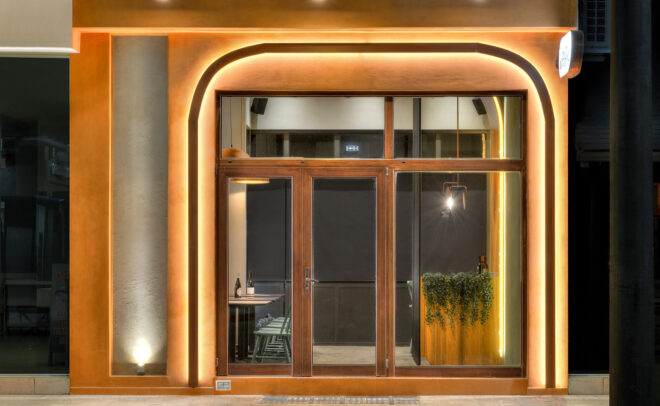 Archisearch - Vasilikós Bar - Restaurant in Larissa | by GroundPlan Architects