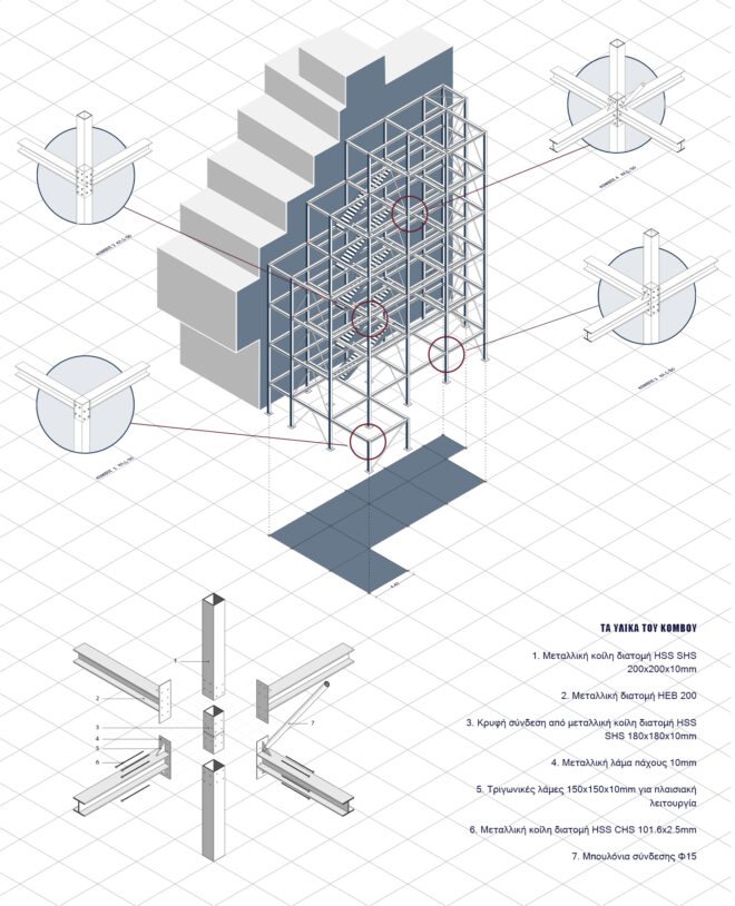 Archisearch Un_Box the Nomad: System of ephemeral housing units along the z-axis | Diploma Thesis by Athina Athanasiou & Melina Tsagkareli