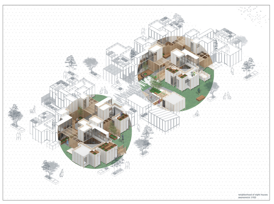 Archisearch No man’s home_Model housing system for refugees, homeless and victims of natural disasters | Diploma thesis project by Elissavet Chamou and Michael Zacharoudis