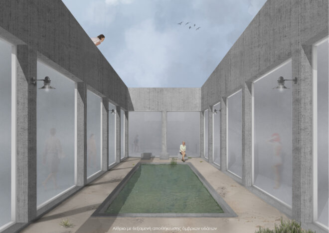 Archisearch - Re-mining Giali: a new scenario for the manufactured landscape _ baths and a power production facility | Diploma thesis project by Dimitrios Mitsimponas