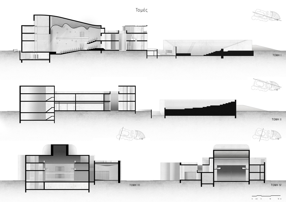 Archisearch The myth’s call – A narration of the curve for the new theatre of Volos | Diploma thesis project by Anastasia Bompou