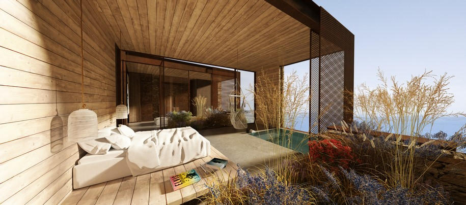 Archisearch Mold Architects - Iliana Kerestetzi Design 109-Degree Residence to Embrace the Landscape in Porto Heli, Greece