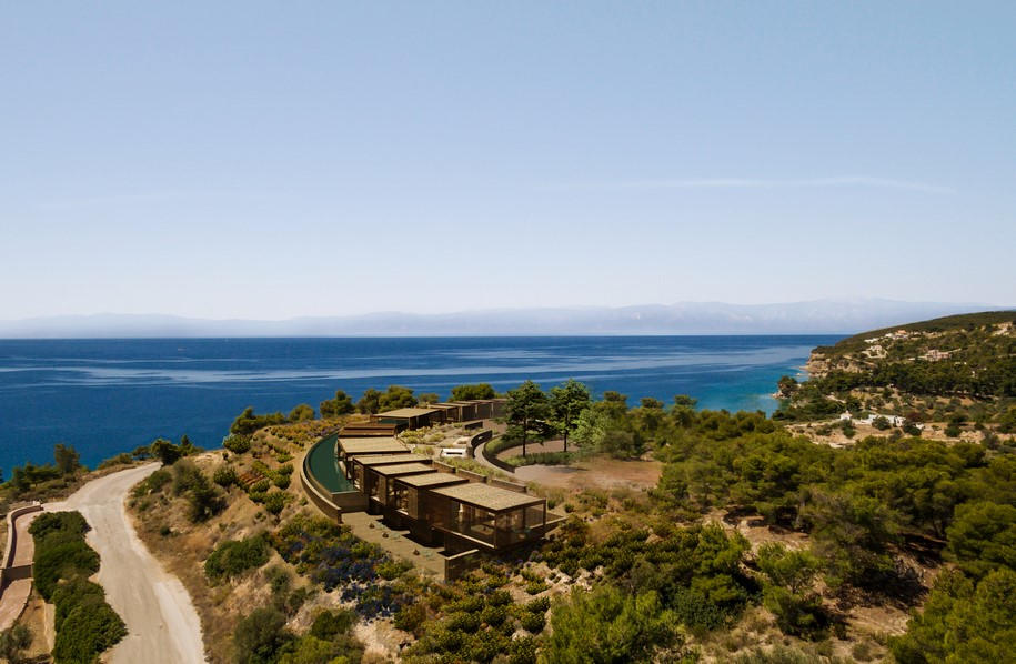 Archisearch Mold Architects - Iliana Kerestetzi Design 109-Degree Residence to Embrace the Landscape in Porto Heli, Greece