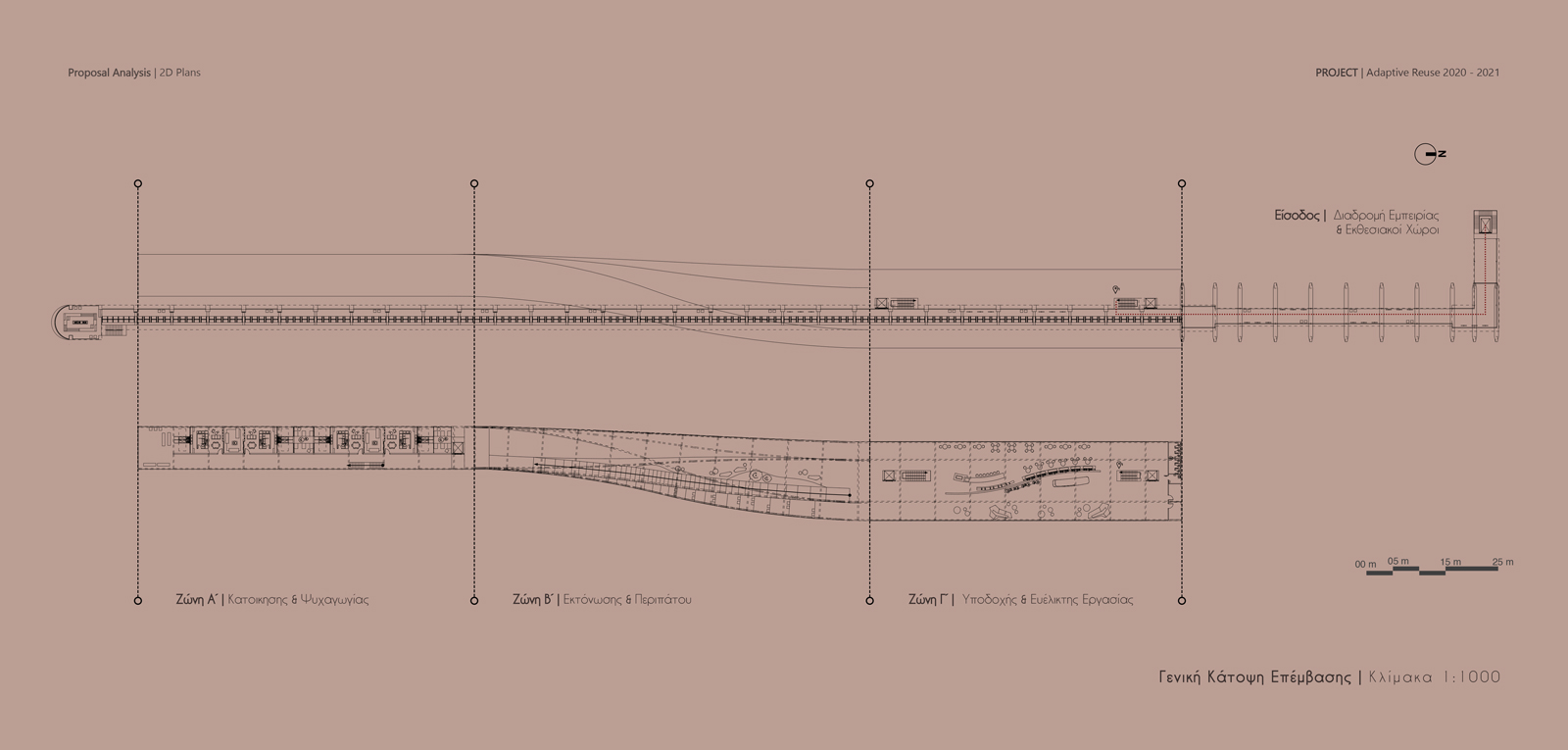 Archisearch Microcity - Adaptive reuse of railway Krakari in Piraeus | A Bachelor thesis by Allousai Dimitra - Ensina