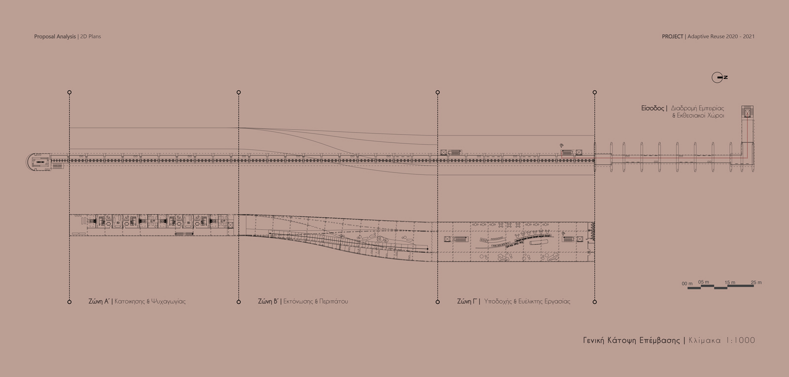 Archisearch Microcity - Adaptive reuse of railway Krakari in Piraeus | A Bachelor thesis by Allousai Dimitra - Ensina