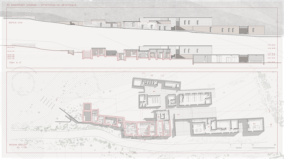 Archisearch Votyrides Metochi in Ano Merabello: Proposal for the restoration and development of mild forms of animal husbandry | Diploma project by Maria Angelopoulou & Christos Christides