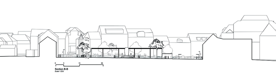 Archisearch Urban-rural frame for Zbraslav Square in Prague Competition | Architects for Urbanity propose