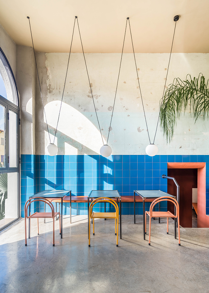 Archisearch STUDIOTAMAT completes the new restaurant TRE DE TUTTO in Rome: how beautiful Garbatella is!