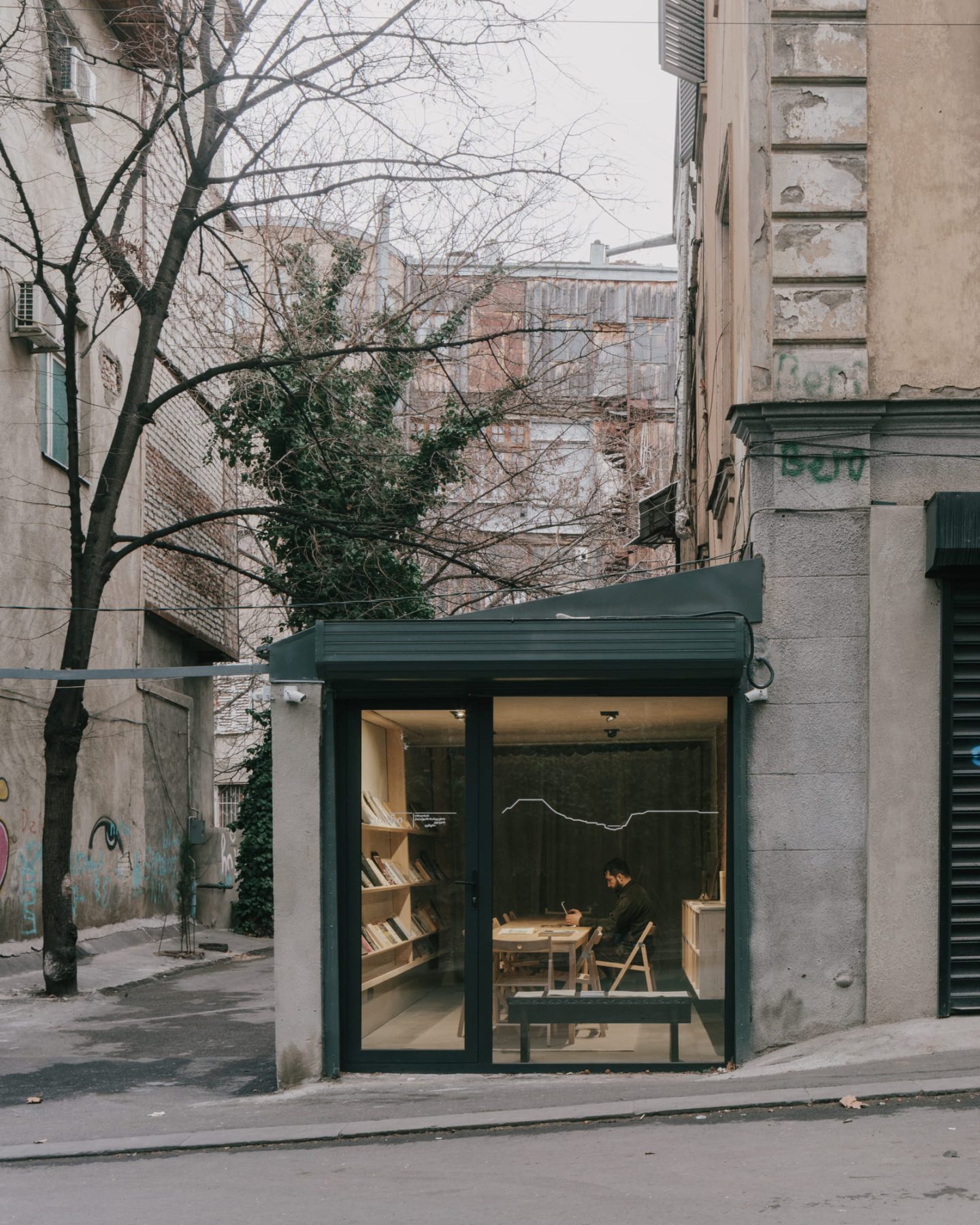 Archisearch Ubani Garage: the Architect’s Office Becomes a Laboratory for the City in Tbilisi, Georgia