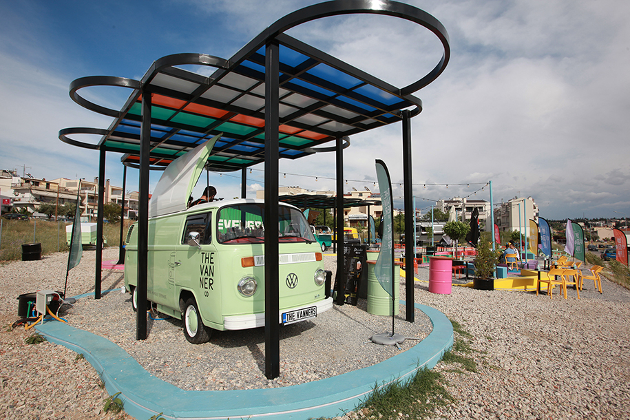 Archisearch Food Park Truck SKG: the first outdoor food truck park in Greece | K TZIMIKA ARCHITECTS