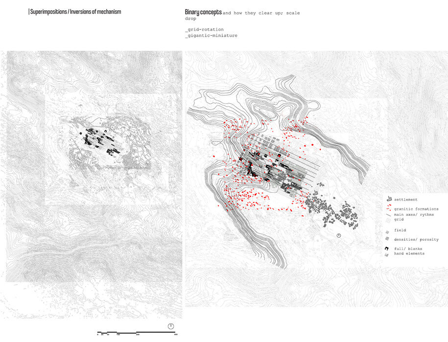 Archisearch Volax Tinos, as a field of assemblages | Diploma thesis project by Dafni Maragkou