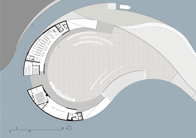 Archisearch COSTA NUOVA: expansion of the city of Patras on the sea front | Student project by Tsakas Nikolaos and Kouris Nikolaos