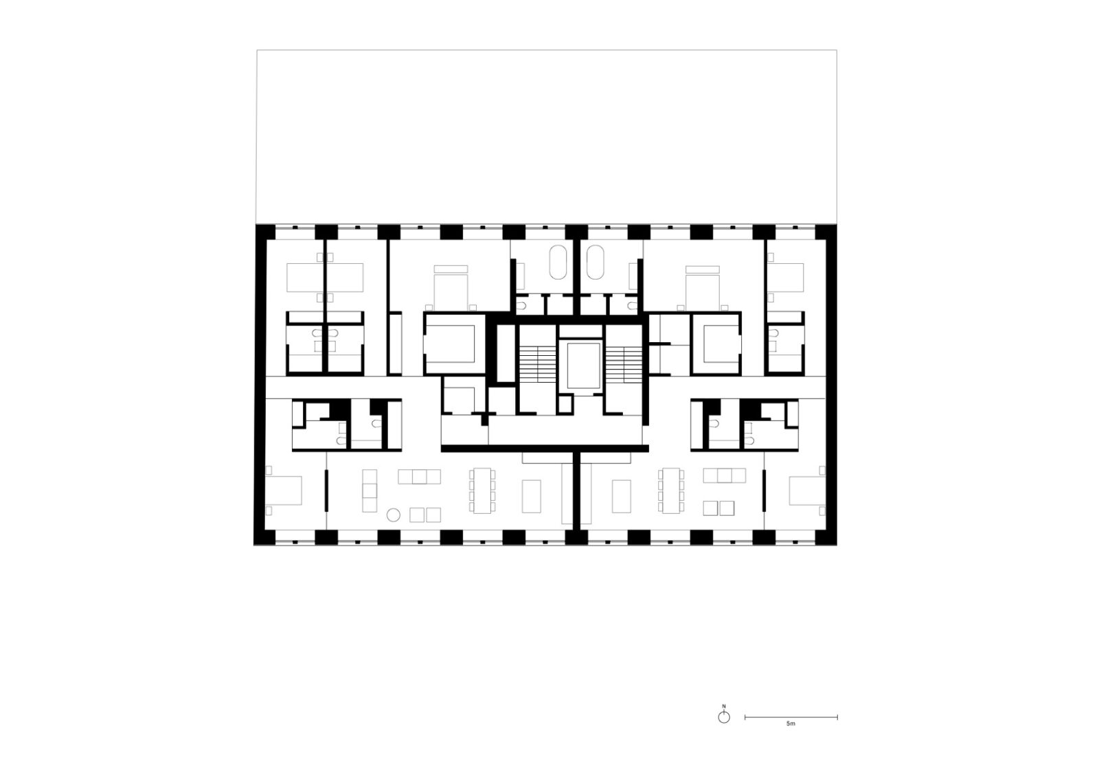 Archisearch 11-19 Jane Street in New York by David Chipperfield Architects draws inspiration from the domestic architecture of Greenwich Village