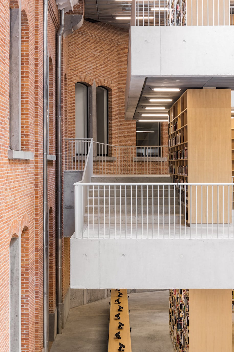 Archisearch KAAN Architecten completes Utopia, a Library and Academy for Performing Arts in Aalst, Belgium