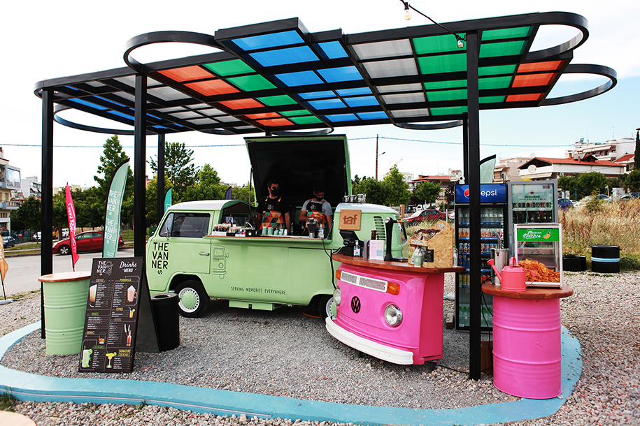 Archisearch Food Park Truck SKG: the first outdoor food truck park in Greece | K TZIMIKA ARCHITECTS