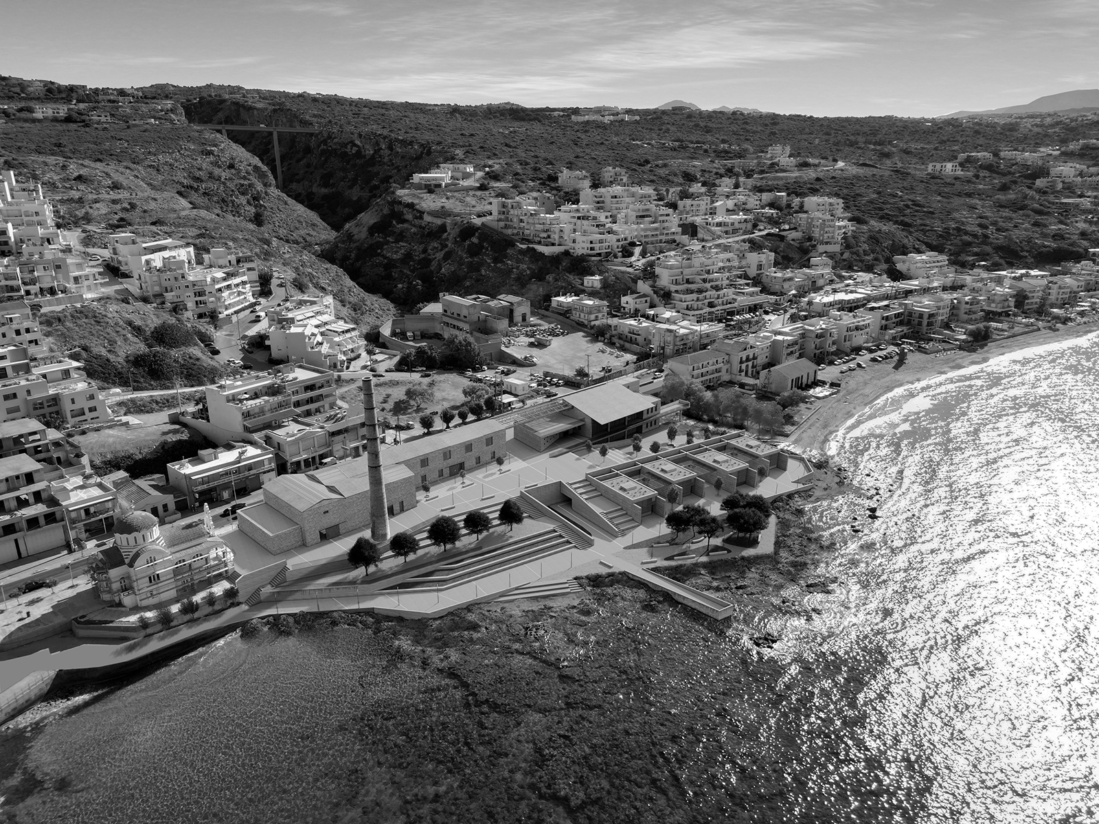 Archisearch Κέντρο Πολιτισμού στην πόλη του Ρεθύμνου: σχέσεις συνύπαρξης μεταξύ παράκτιας ζώνης και βιομηχανικής κληρονομιάς | Διπλωματική εργασία των Κλειδή Μαρία & Μουντουράκη Χρήστου
