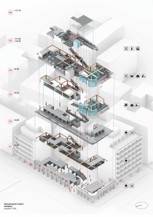 Axonometric Plans 