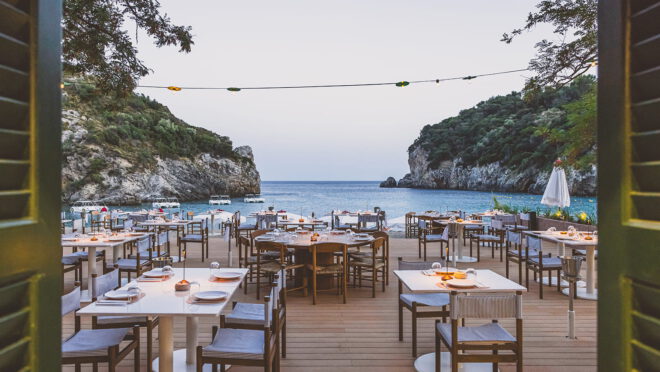 Archisearch - Aragosta Beach Club in Corfu | by Isola studio