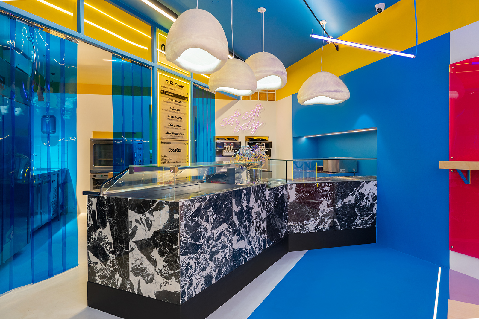 Archisearch Puzzle Interior Design designs Oh La La as a funky disruption in the historic urban fabric of Chania