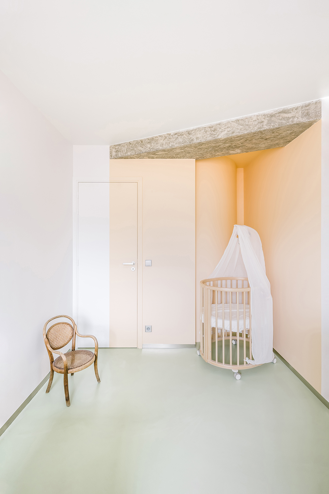 Archisearch Architecture in Colour: Gruit Transforms Two Existing Apartments into a 100 m² Duplex Through Yellows and Blues in Bagnolet, France