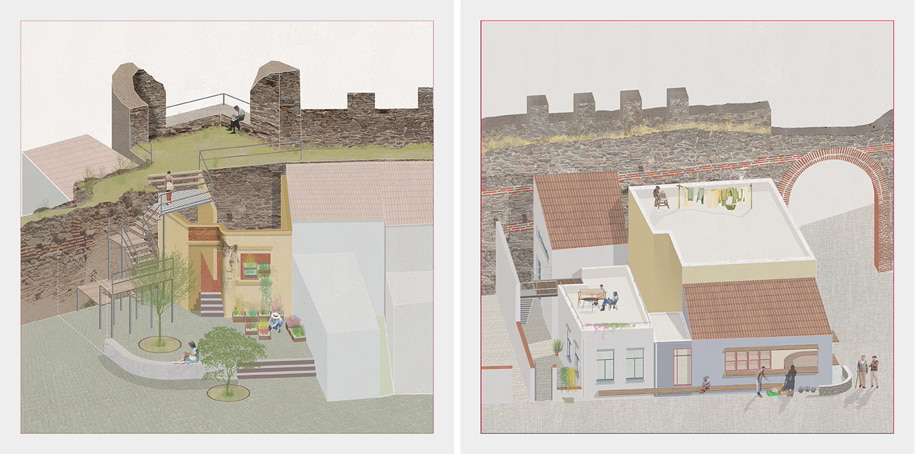 Archisearch Symbiosis with the wall: Interventions in a neighborhood of 