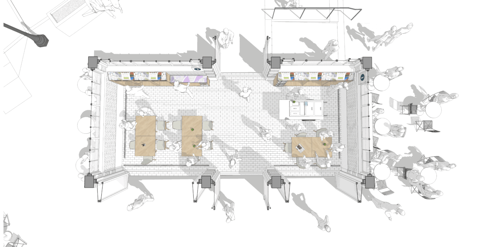 Archisearch Historic preservation and modernisation of Harvard Square Kiosk by Touloukian Touloukian Inc.,in Cambridge, USA