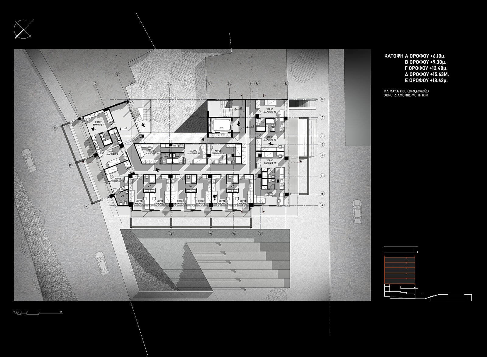 Archisearch Μετάβαση σε τέσσερις πράξεις_Επανάχρηση κτηρίου πρώην φοιτητικής εστίας Παντείου Πανεπιστημίου | διπλωματική εργασία από τη Μαργαρίτα Χατζημιχαήλ