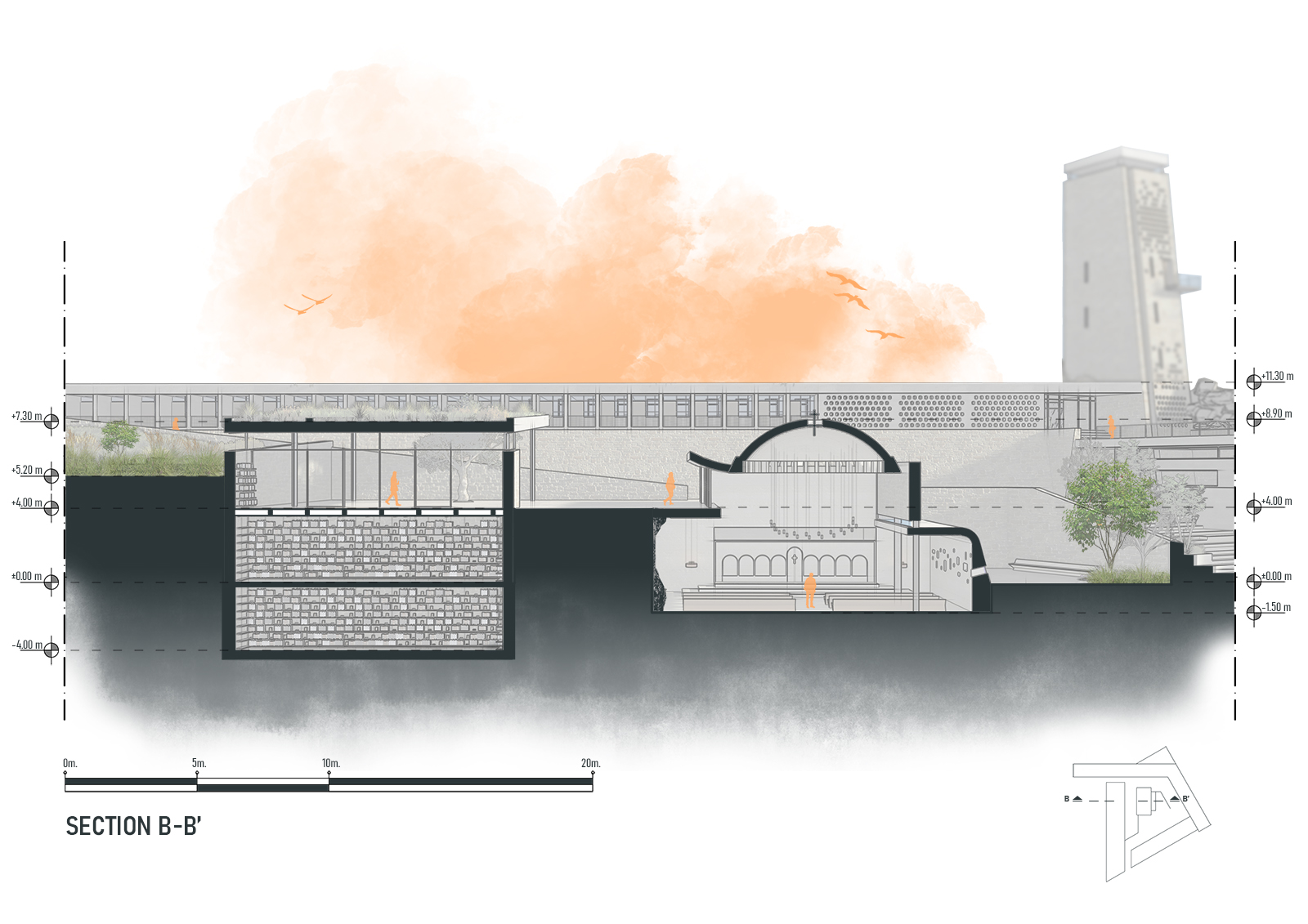 Archisearch Sacred Rocks: A contemporary monastery in Meteora | A diploma thesis by Diamanti Electra and Antoniou Konstantinos